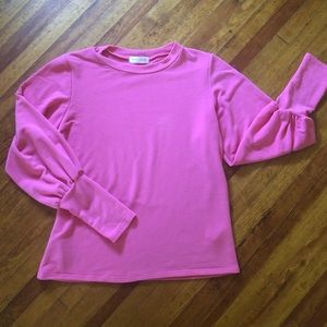 Balloon Sleeve Spring Sweater